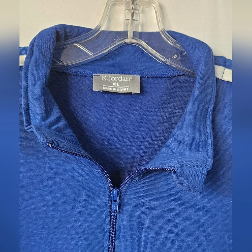 K. Jordan woman's long‎ sleeve quarter zip track dress size XL - Picture 5 of 7